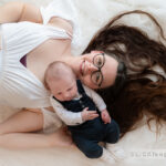Mama und Baby ganz nah